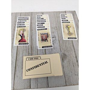 2009 Classic Clue Board Game Replacement Parts Cards Weapons Suspects Rooms